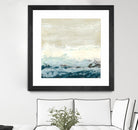 Coastal Currents I by June Erica Vess on GIANT ART - blue abstract