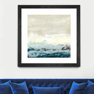 Coastal Currents I by June Erica Vess on GIANT ART - blue abstract