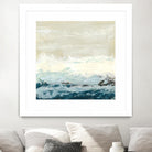 Coastal Currents I by June Erica Vess on GIANT ART - blue abstract