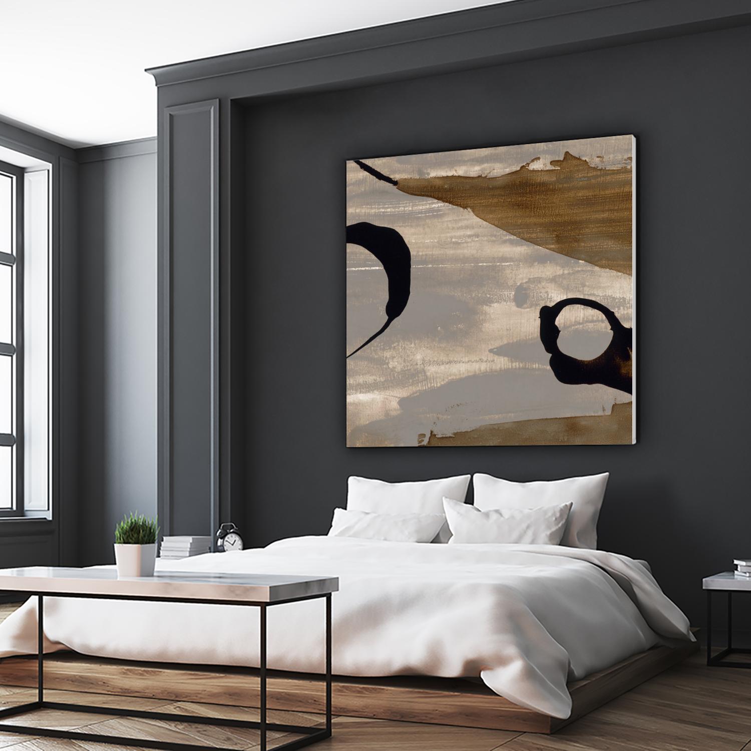 Gossamer II by Sisa Jasper on GIANT ART - brown abstract