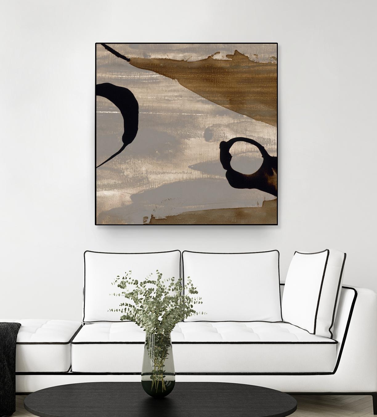 Gossamer II by Sisa Jasper on GIANT ART - brown abstract