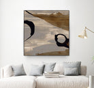 Gossamer II by Sisa Jasper on GIANT ART - brown abstract