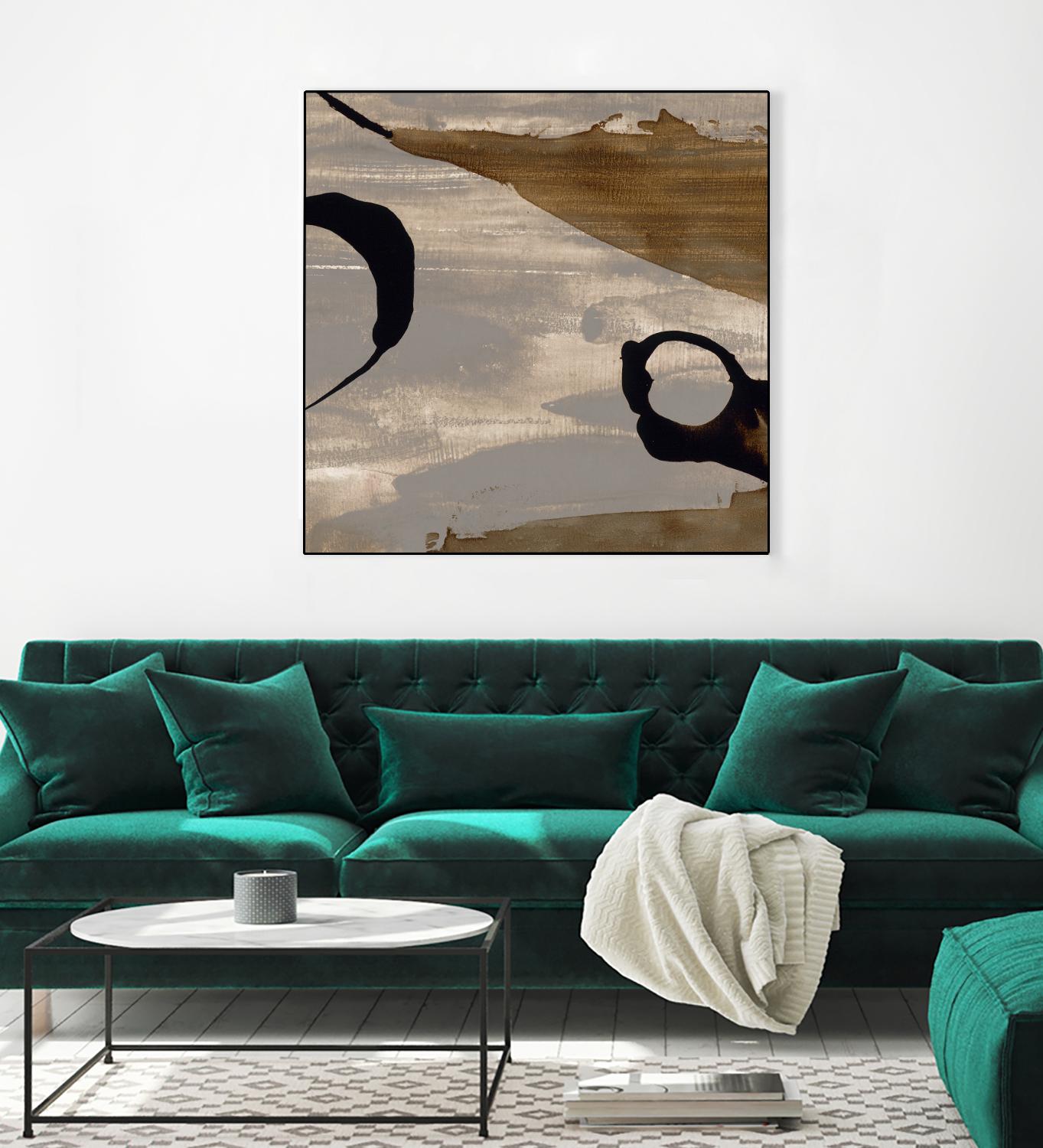 Gossamer II by Sisa Jasper on GIANT ART - brown abstract