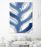 Macrame Blue IV by Vanna Lam on GIANT ART - blue abstract