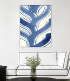 Macrame Blue IV by Vanna Lam on GIANT ART - blue abstract