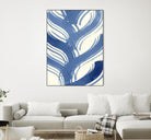 Macrame Blue IV by Vanna Lam on GIANT ART - blue abstract