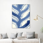 Macrame Blue IV by Vanna Lam on GIANT ART - blue abstract