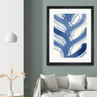 Macrame Blue IV by Vanna Lam on GIANT ART - blue abstract