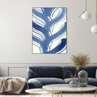 Macrame Blue IV by Vanna Lam on GIANT ART - blue abstract
