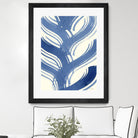 Macrame Blue IV by Vanna Lam on GIANT ART - blue abstract