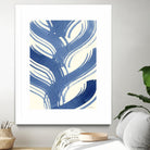 Macrame Blue IV by Vanna Lam on GIANT ART - blue abstract