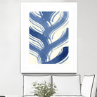Macrame Blue IV by Vanna Lam on GIANT ART - blue abstract
