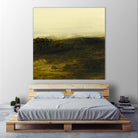 Light on the Horizon II by Sharon Gordon on GIANT ART - green abstract