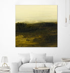 Light on the Horizon II by Sharon Gordon on GIANT ART - green abstract