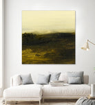 Light on the Horizon II by Sharon Gordon on GIANT ART - green abstract