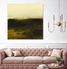 Light on the Horizon II by Sharon Gordon on GIANT ART - green abstract