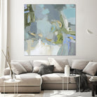 Moonlight by Christina Long on GIANT ART - green abstract