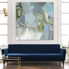 Moonlight by Christina Long on GIANT ART - green abstract