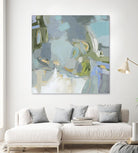 Moonlight by Christina Long on GIANT ART - green abstract