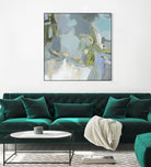 Moonlight by Christina Long on GIANT ART - green abstract