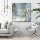 Moonlight by Christina Long on GIANT ART - green abstract