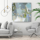 Moonlight by Christina Long on GIANT ART - green abstract