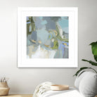 Moonlight by Christina Long on GIANT ART - green abstract