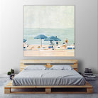 If It's the Beaches I by Emma Scarvey on GIANT ART - red coastal & tropical sand