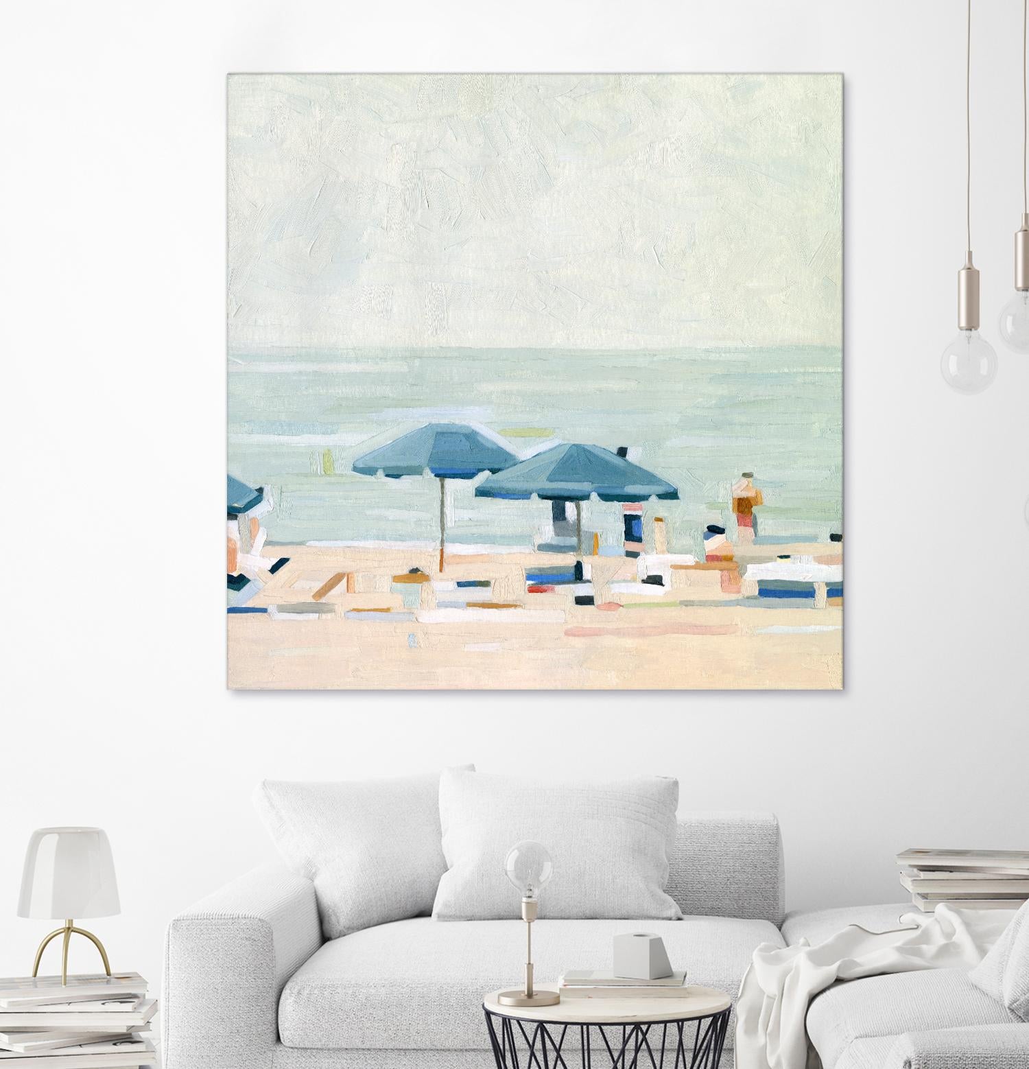 If It's the Beaches I by Emma Scarvey on GIANT ART - red coastal & tropical sand
