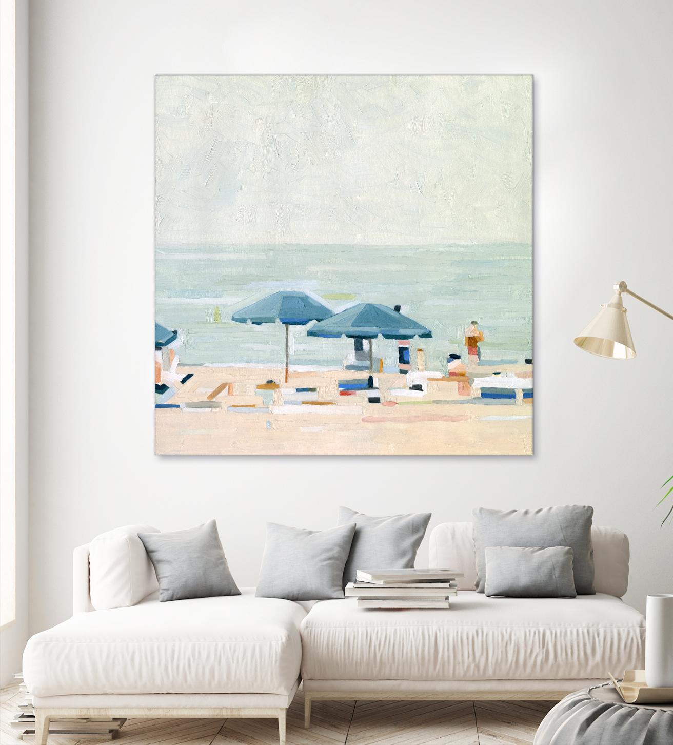 If It's the Beaches I by Emma Scarvey on GIANT ART - red coastal & tropical sand