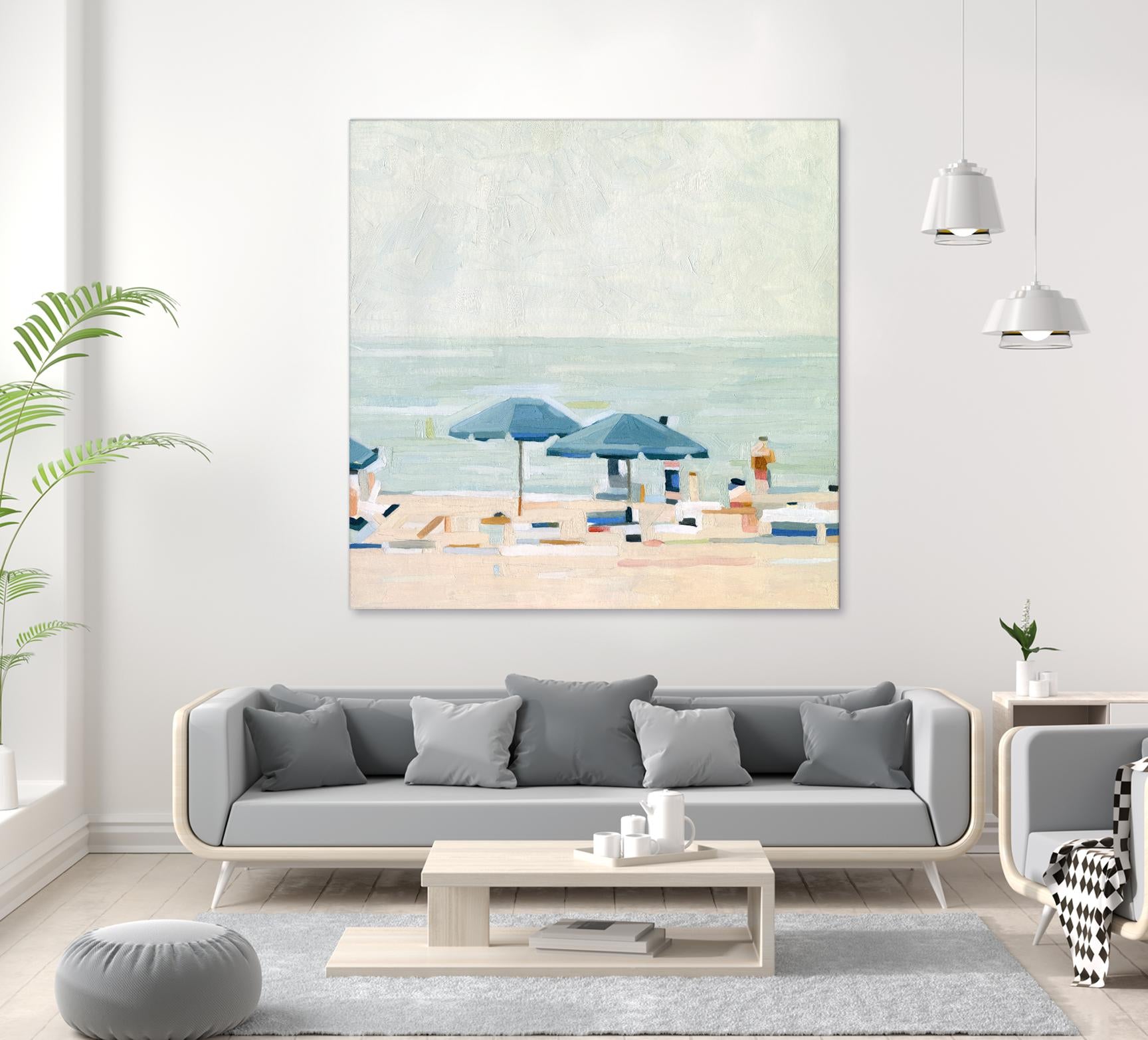 If It's the Beaches I by Emma Scarvey on GIANT ART - red coastal & tropical sand