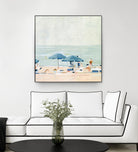 If It's the Beaches I by Emma Scarvey on GIANT ART - red coastal & tropical sand