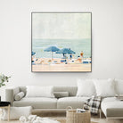 If It's the Beaches I by Emma Scarvey on GIANT ART - red coastal & tropical sand