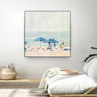 If It's the Beaches I by Emma Scarvey on GIANT ART - red coastal & tropical sand