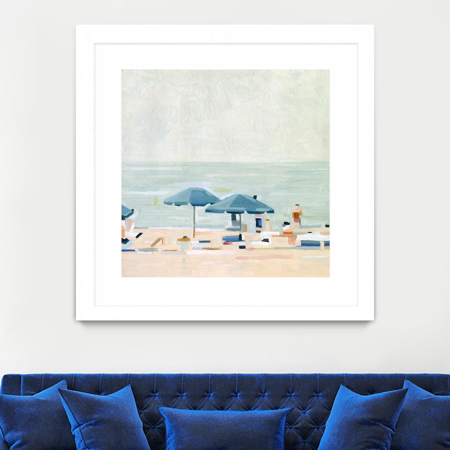 If It's the Beaches I by Emma Scarvey on GIANT ART - red coastal & tropical sand
