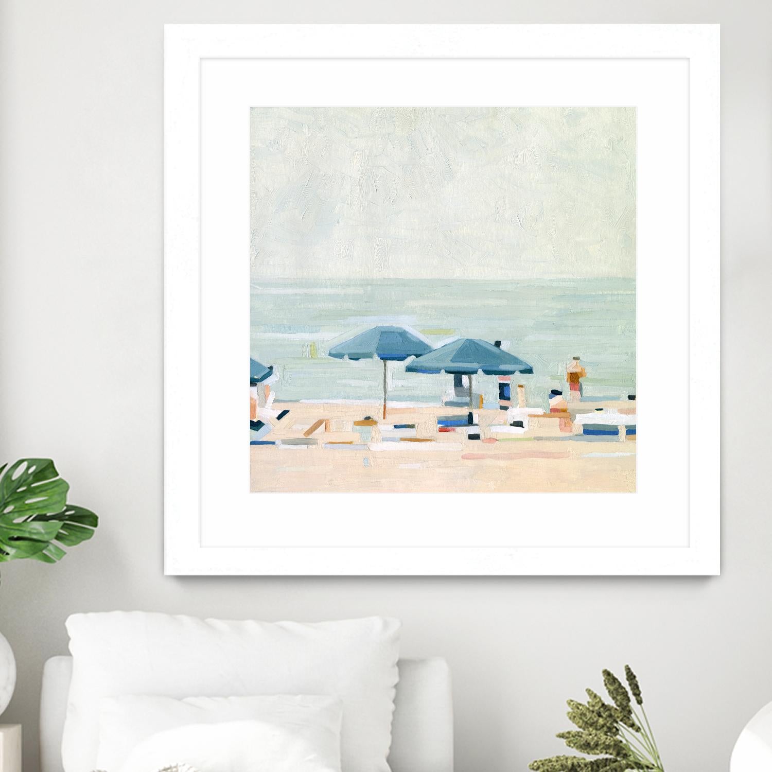 If It's the Beaches I by Emma Scarvey on GIANT ART - red coastal & tropical sand