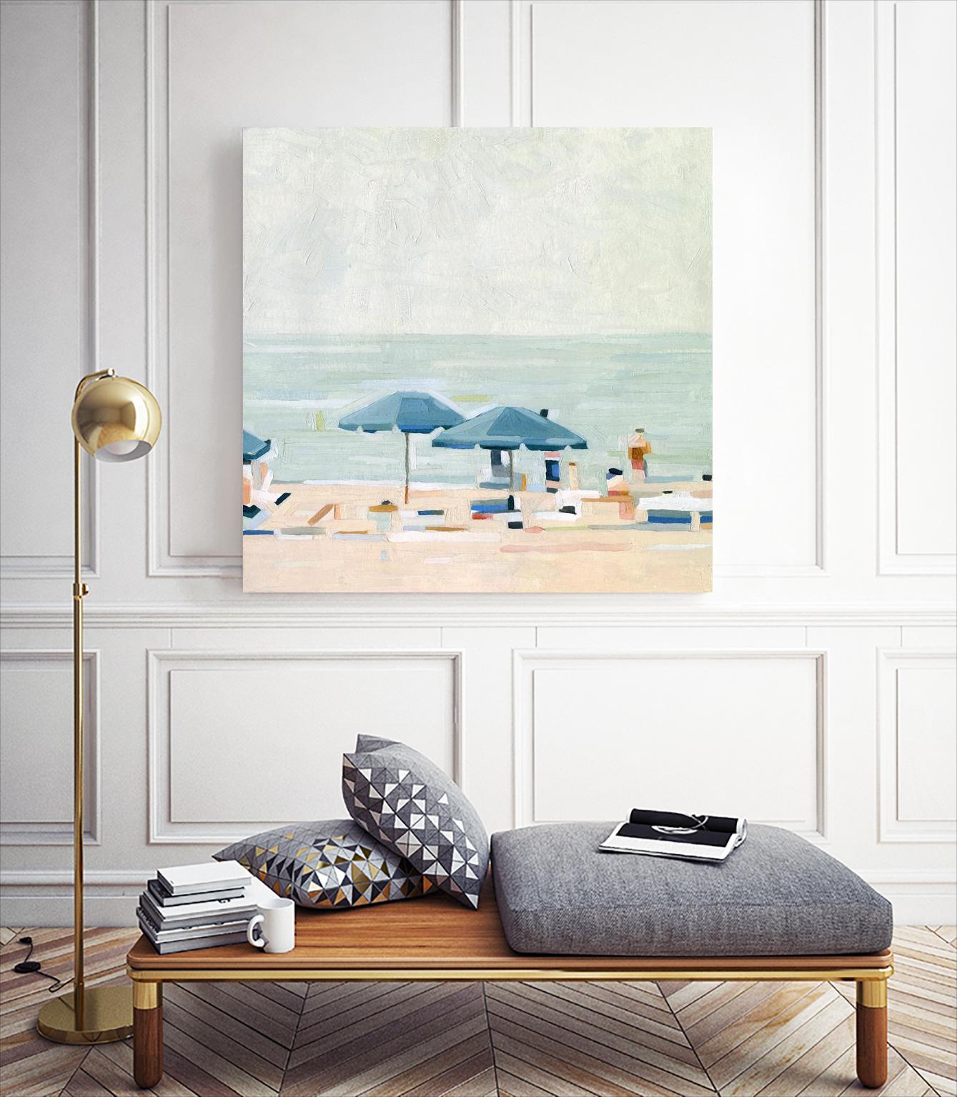 If It's the Beaches I by Emma Scarvey on GIANT ART - red coastal & tropical sand