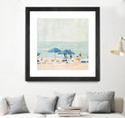 If It's the Beaches I by Emma Scarvey on GIANT ART - red coastal & tropical sand