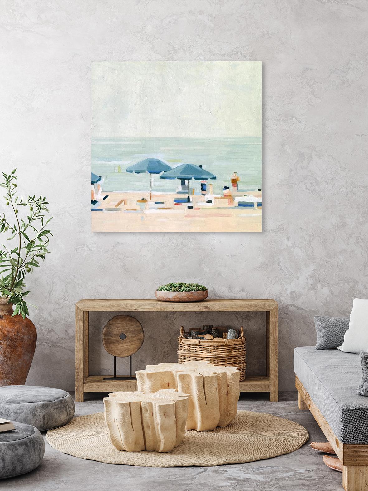 If It's the Beaches I by Emma Scarvey on GIANT ART - red coastal & tropical sand
