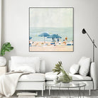 If It's the Beaches I by Emma Scarvey on GIANT ART - red coastal & tropical sand