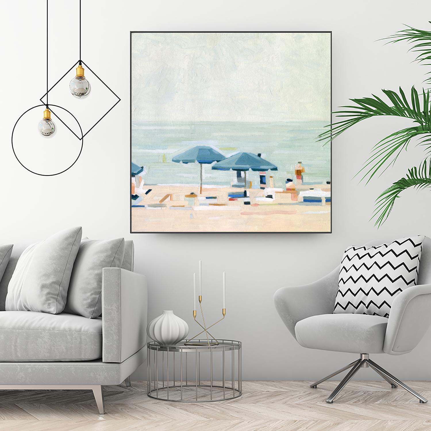 If It's the Beaches I by Emma Scarvey on GIANT ART - red coastal & tropical sand
