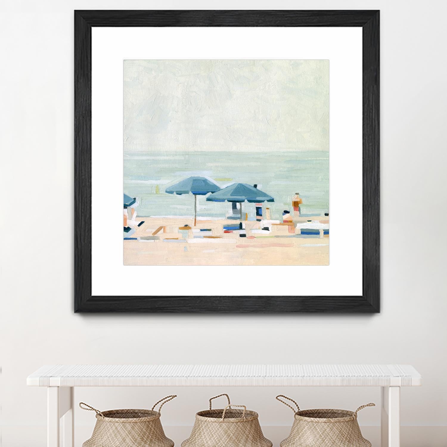 If It's the Beaches I by Emma Scarvey on GIANT ART - red coastal & tropical sand