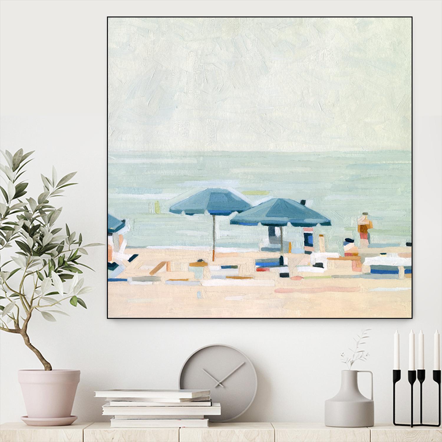 If It's the Beaches I by Emma Scarvey on GIANT ART - red coastal & tropical sand
