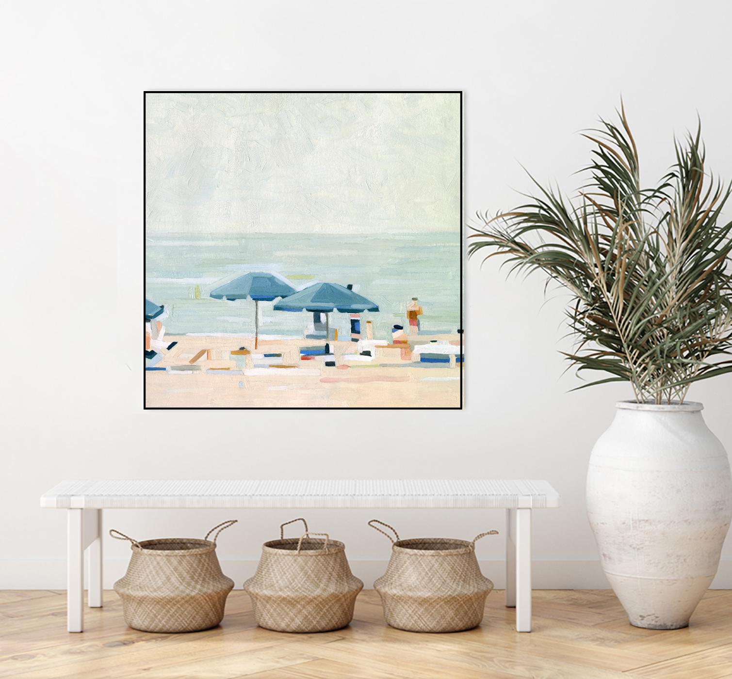 If It's the Beaches I by Emma Scarvey on GIANT ART - red coastal & tropical sand