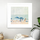 If It's the Beaches I by Emma Scarvey on GIANT ART - red coastal & tropical sand