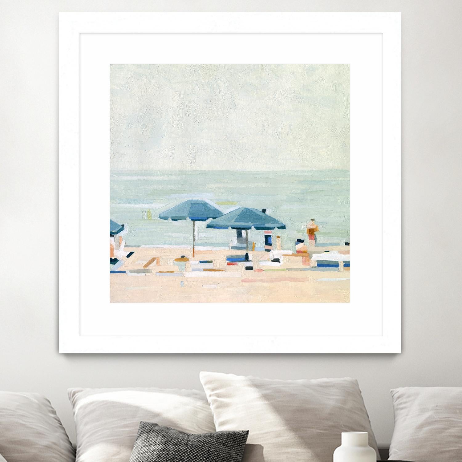 If It's the Beaches I by Emma Scarvey on GIANT ART - red coastal & tropical sand