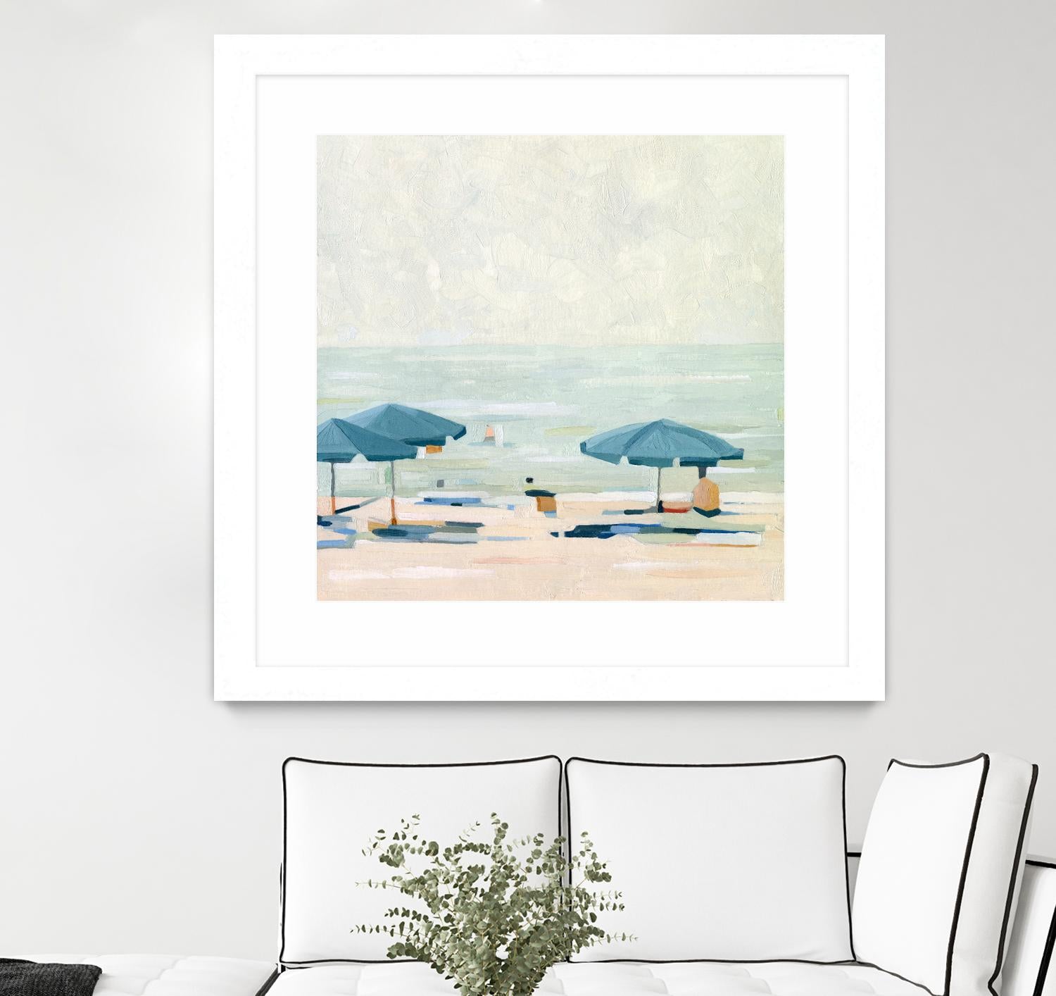If It's the Beaches II by Emma Scarvey on GIANT ART - beige coastal & tropical beach