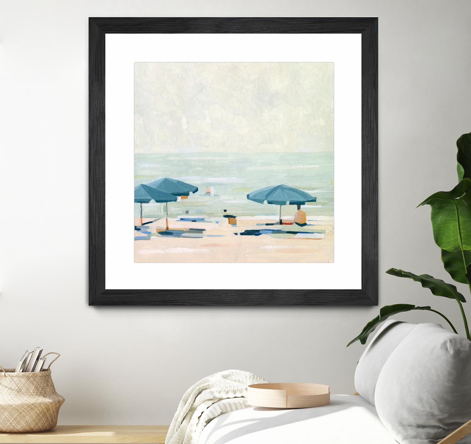 If It's the Beaches II by Emma Scarvey on GIANT ART - beige coastal & tropical beach