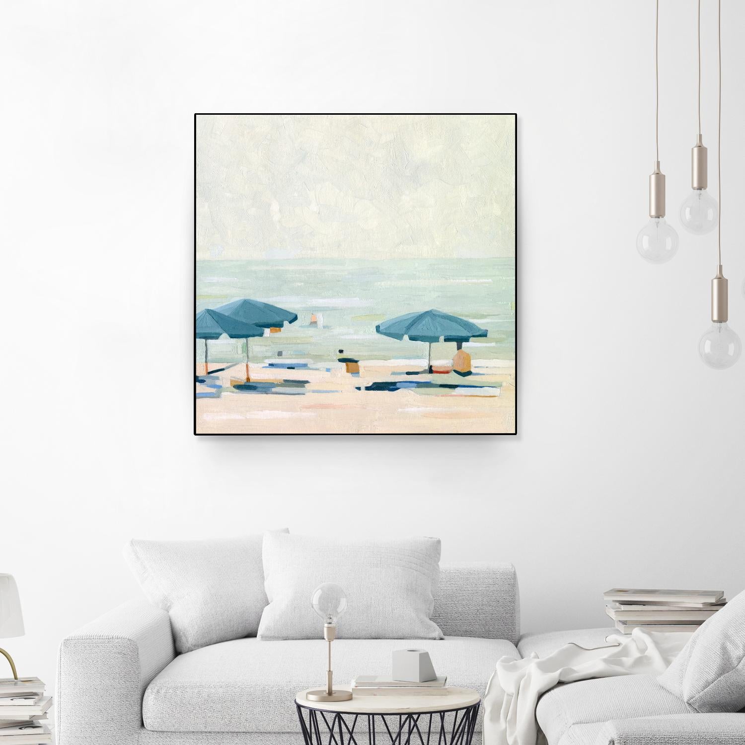 If It's the Beaches II by Emma Scarvey on GIANT ART - beige coastal & tropical beach