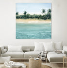 Paradis II by Grace Popp on GIANT ART - beige landscapes & seascapes beach